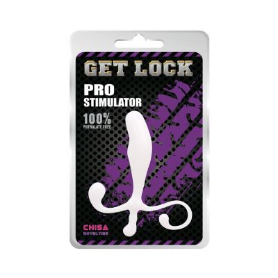 Stimolatore prostatico bianco in PVC ABS solido