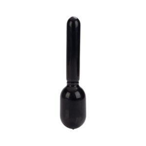 Doccino anale in PVC ABS di colore nero taglia grande