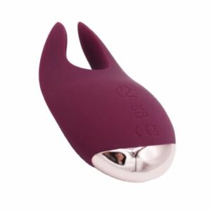 Stimolatore clitorideo in silicone di colore viola