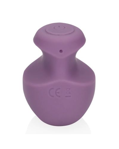 Vibratore da dito in silicone ABS di colore viola