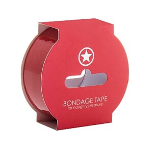 Nastro adesivo bondage autosigillante di colore rosso