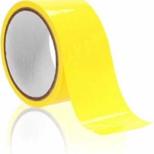 Nastro adesivo bondage autosigillante 17,5 m di colore giallo
