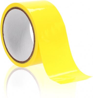 Nastro adesivo bondage autosigillante 17,5 m di colore giallo