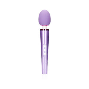 Vibratore wand in silicone ABS di colore lilla