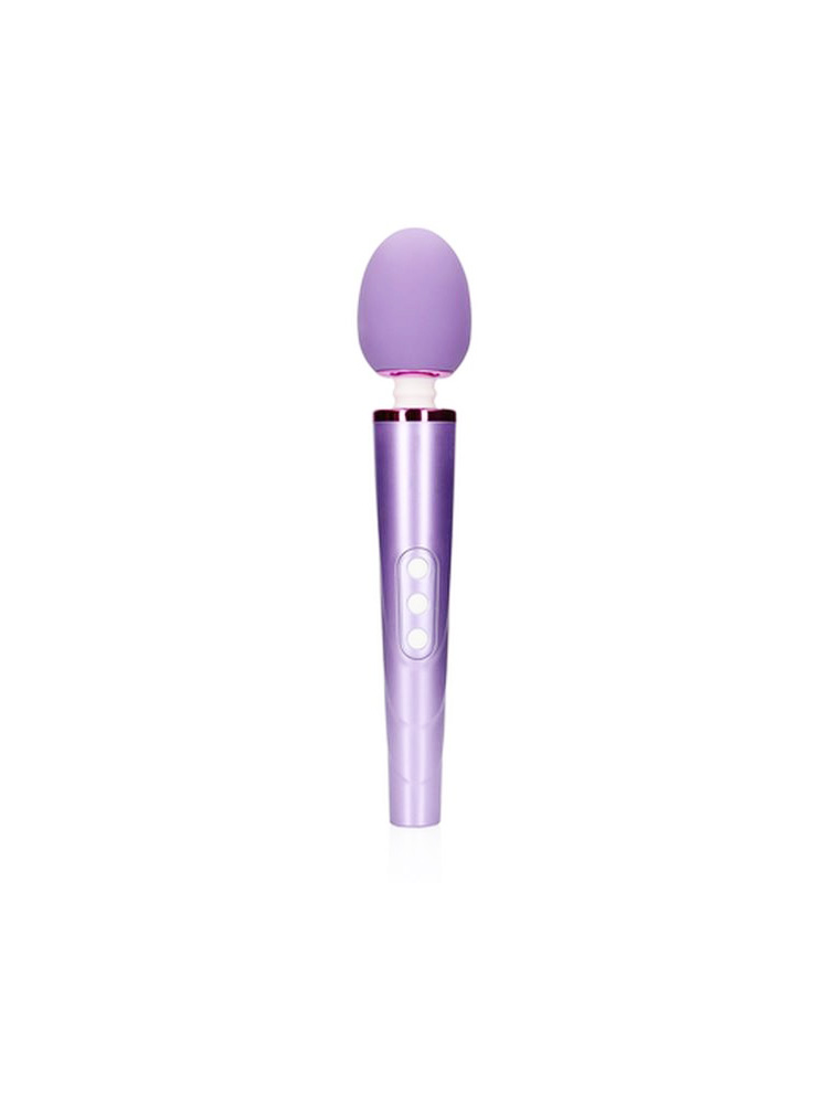 Vibratore wand in silicone ABS di colore lilla