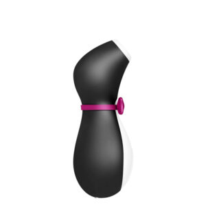 Stimolatore clitorideo a forma di pinguino in silicone ABS