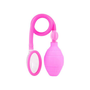 Pompa per clitoride in silicone effetto vacuum sottovuoto di colore rosa