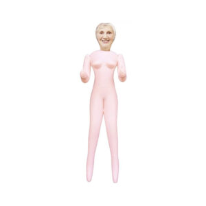 Bambola gonfiabile grandezza naturale anziana signora COUGAR in PVC ABS