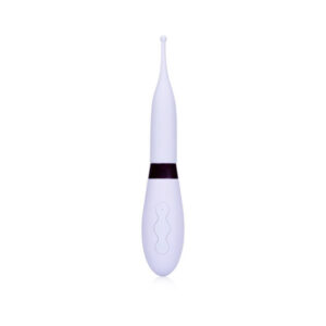 Stimolatore clitorideo in silicone ABS color lavanda con testina piccola e flessibile
