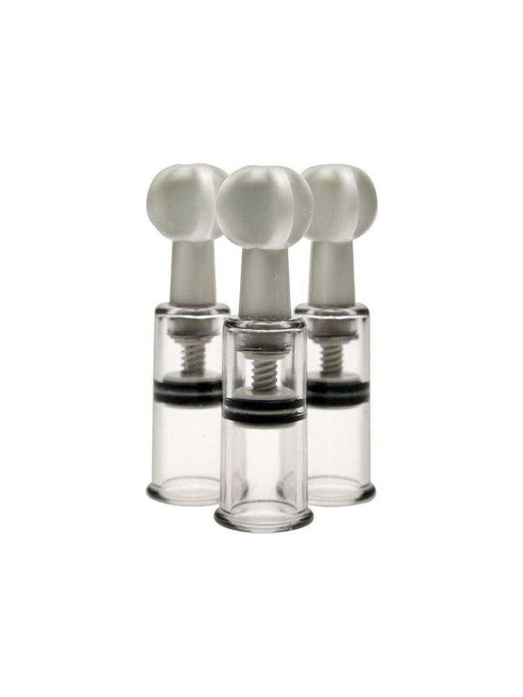 Succhiacapezzoli con effetto sottovuoto kit da 3